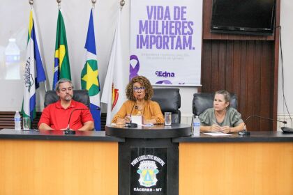 Cáceres fecha ciclo de audiências sobre feminicídio