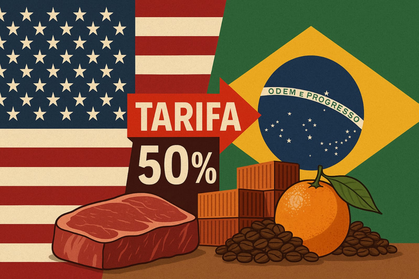 Carne bate R$ 150 o kg nos EUA: Culpa da seca, México e tarifaço ao Brasil