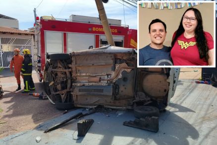 Casal de engenheiros mortos em acidente fugia de outro veículo