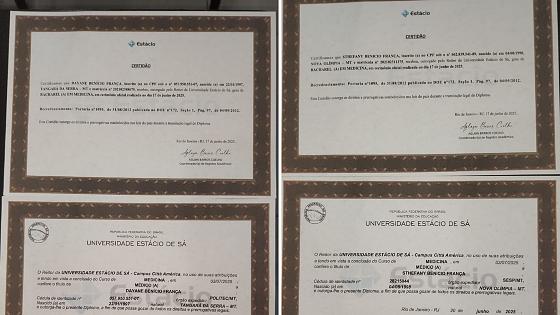  Flagrante no CRM: irmãs são presas ao tentarem obter registro de medicina com diplomas falsos
