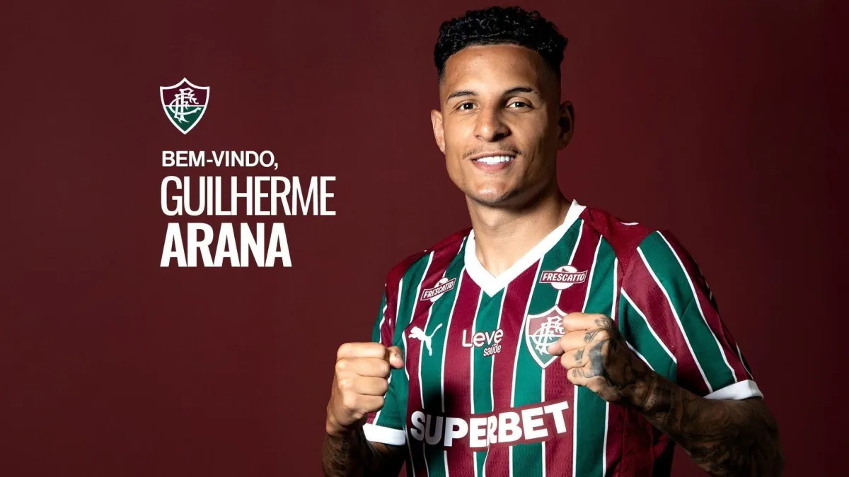  Fluminense anuncia a contratação do lateral Guilherme Arana