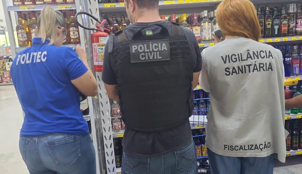  Forças de segurança intensificam ações contra adulteração de bebidas alcoólicas em Mato Grosso