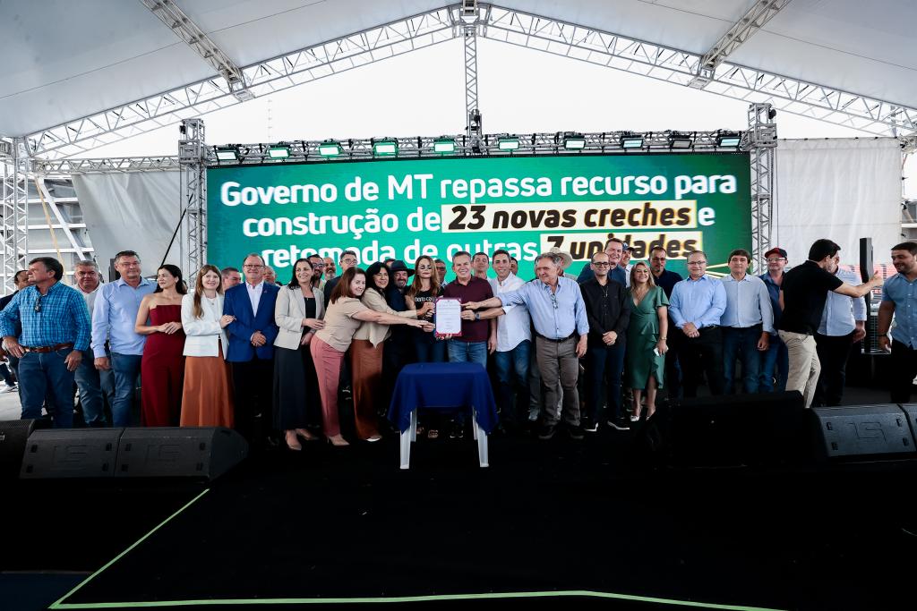 Governo de MT investe R$ 140,7 milhões em novas creches, máquinas e apoio para a agricultura familiar