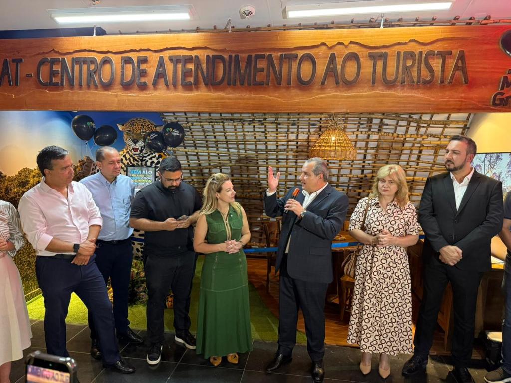 Governo e prefeituras inauguram espaço de atendimento e informações turísticas no Aeroporto Marechal Rondon