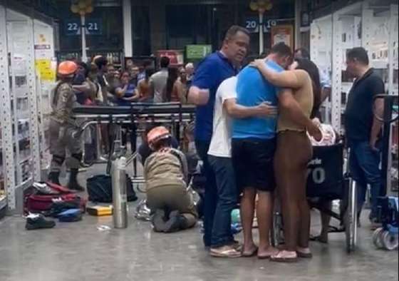 Homem morre após passar mal dentro de mercado em Várzea Grande