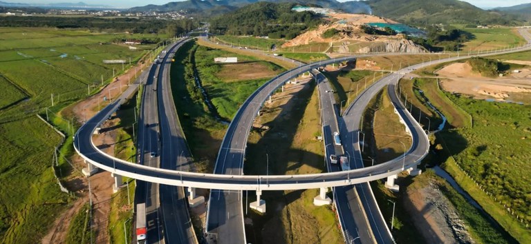 Justiça confirma legalidade de contrato de obras do Contorno Viário da Grande Florianópolis