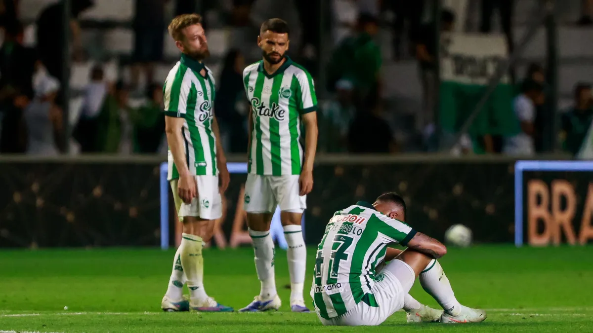 Juventude vê Santos vencer Sport e é rebaixado no Brasileirão