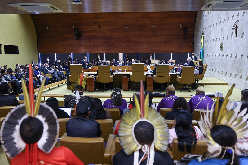 Marco temporal: STF ouve manifestações pró e contra a validade da lei