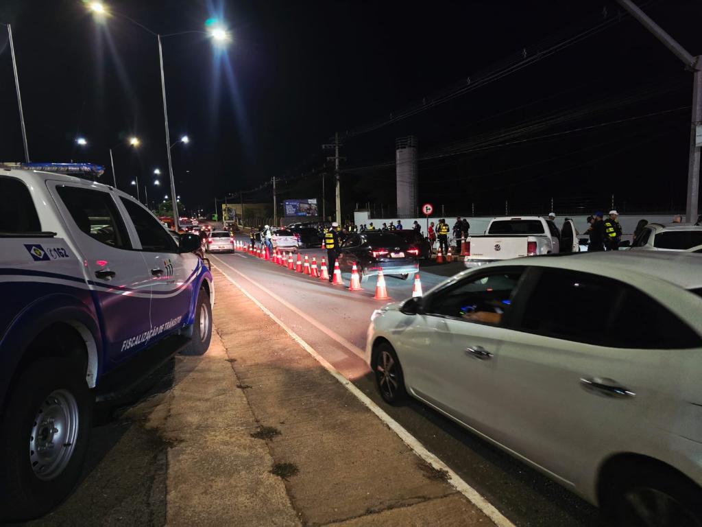  Operação Lei Seca faz 200 testes de alcoolemia e prende dois condutores em Cuiabá