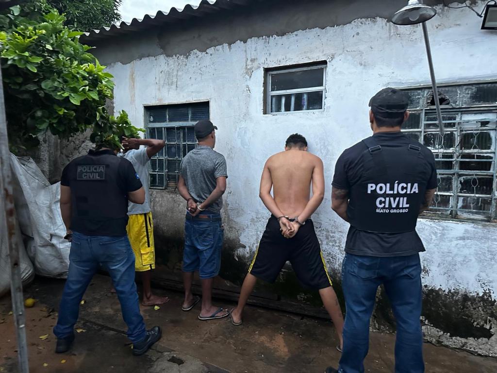 Polícia Civil cumpre mandado de prisão por roubo contra casal de idosos em Cuiabá