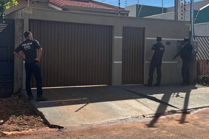  Polícia Civil deflagra operação para reprimir o tráfico de drogas na fronteira do Brasil com a Bolívia