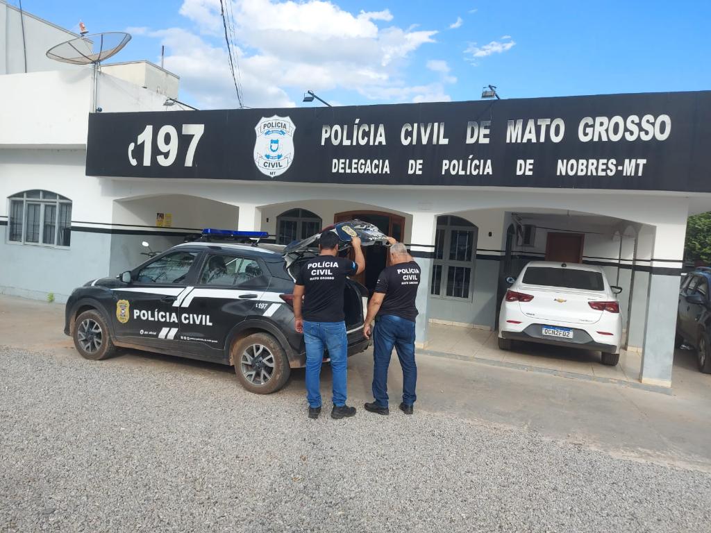  Polícia Civil deflagra segunda fase de ação de combate ao tráfico de drogas em Nobres