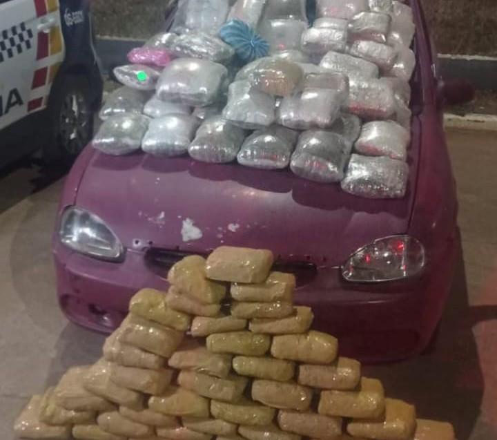  Polícia Militar apreende 160 tabletes de maconha, sete armas de fogo e 60 munições em Cáceres