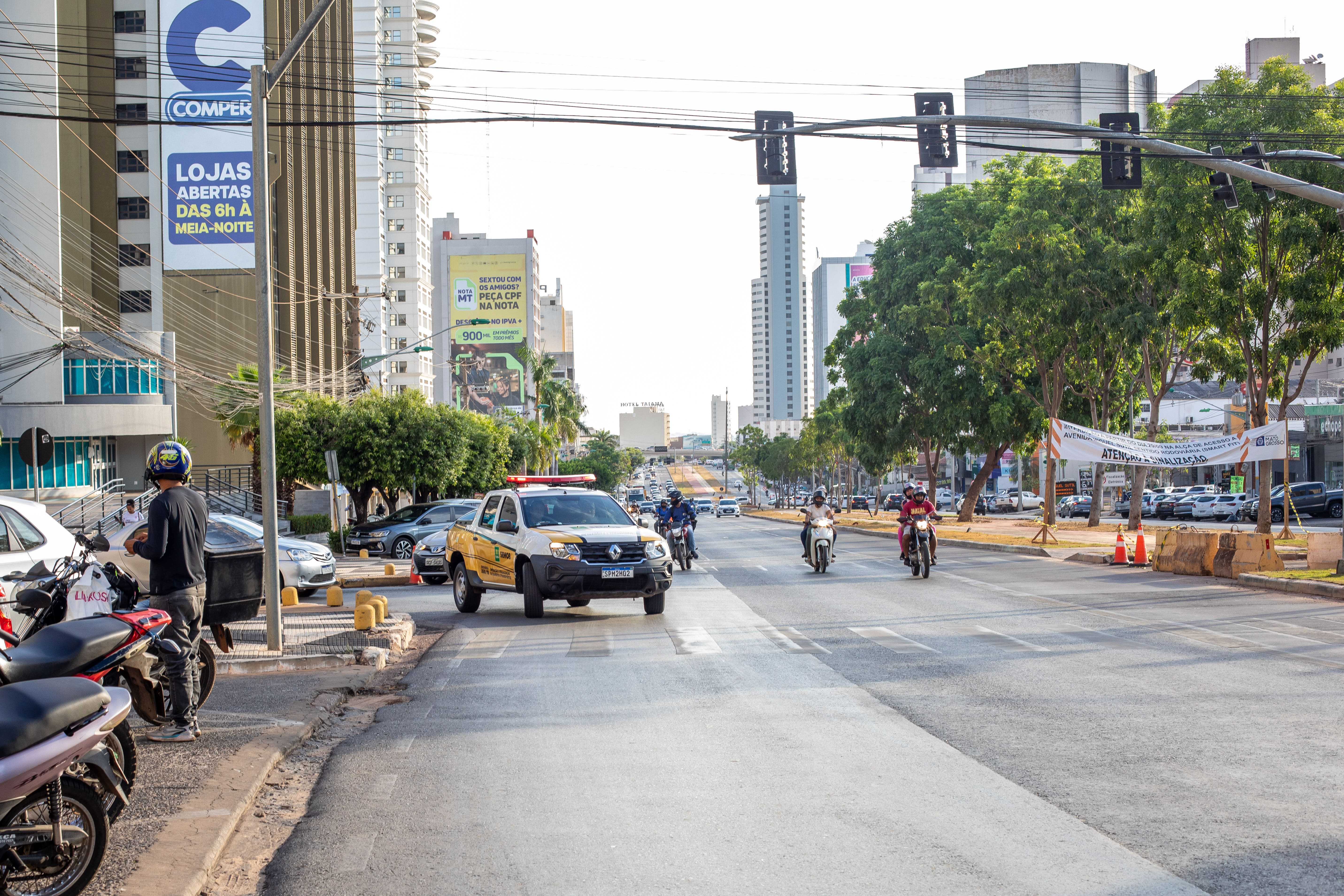 Prefeitura de Cuiabá informa novas alterações na Av. do CPA para obras do BRT