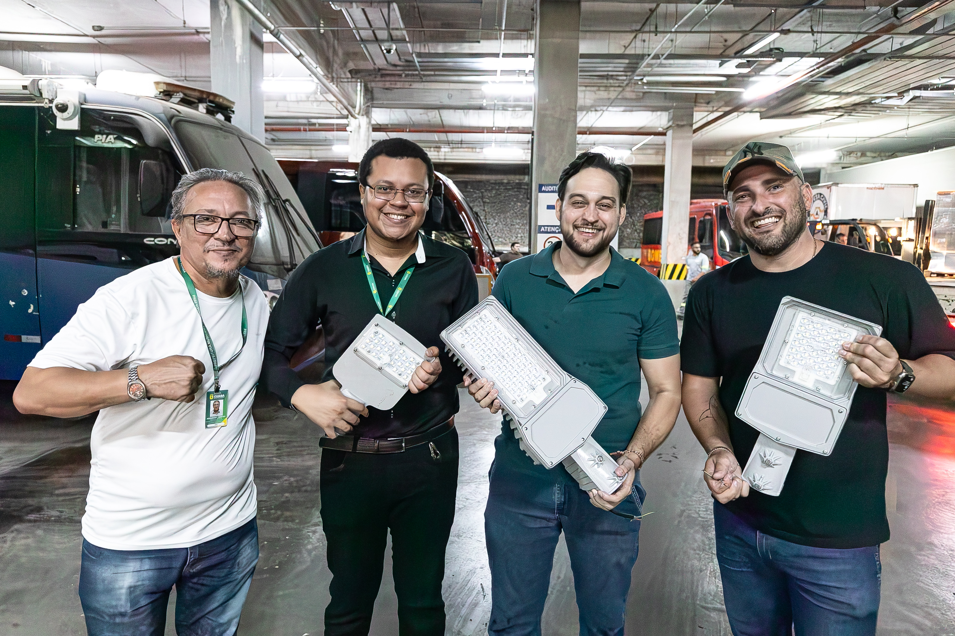 Prefeitura de Cuiabá vai instalar 5 mil lâmpadas de LED nos bairros; confira a relação