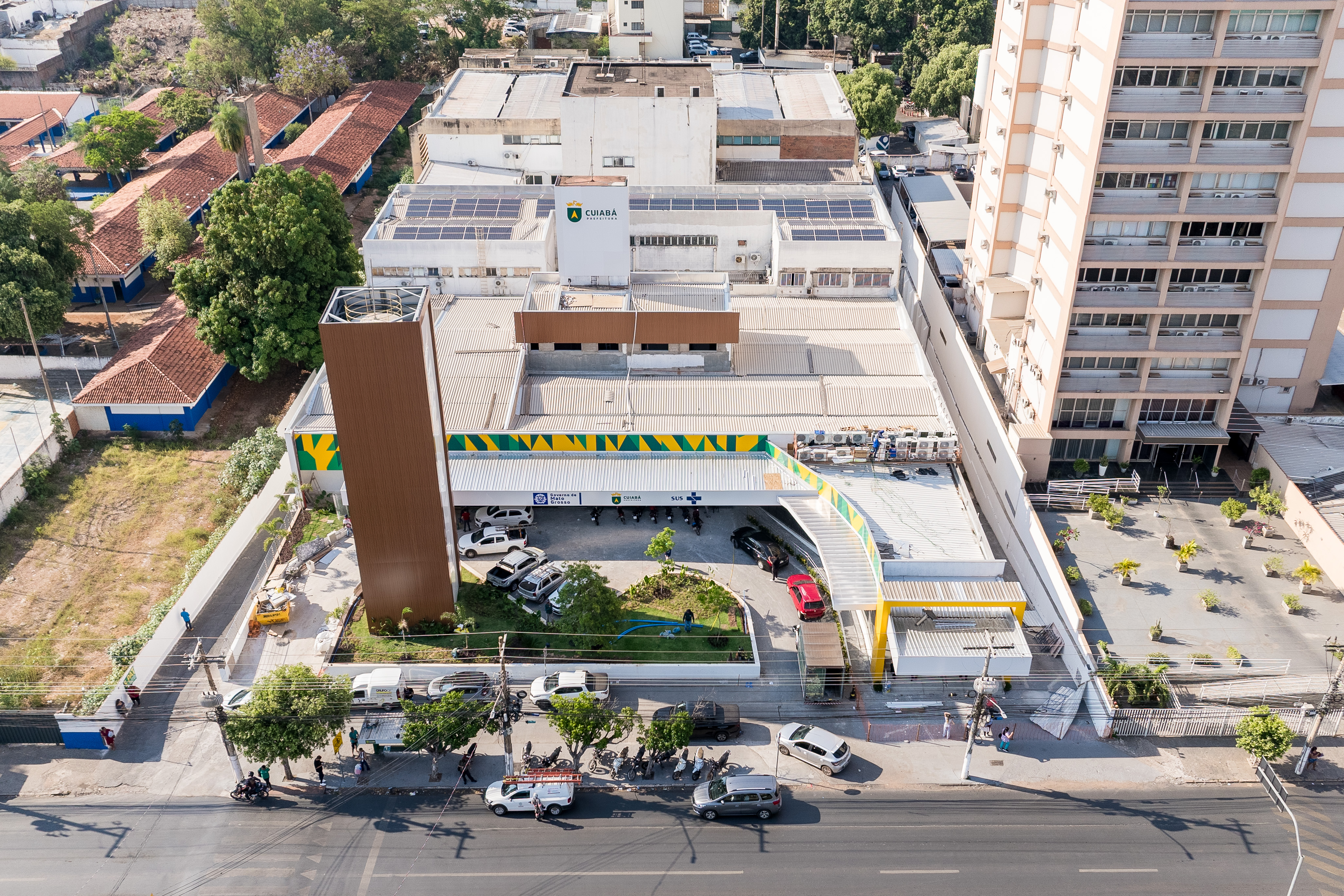 Prefeitura faz vistoria técnica na obra do primeiro hospital 100% pediátrico de Cuiabá