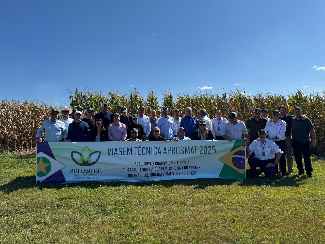 Sedec acompanha tendências globais e reforça estratégias de inovação para a agricultura de MT durante viagem aos EUA