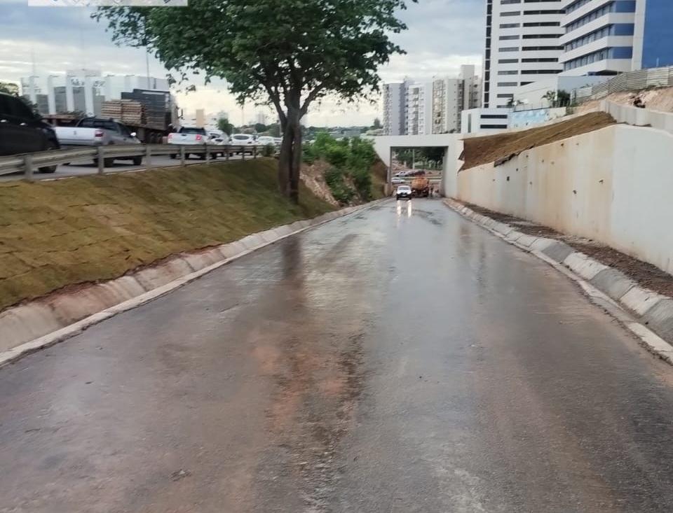  Trânsito é liberado em alça da Miguel Sutil e Sinfra abre novo retorno na avenida do CPA