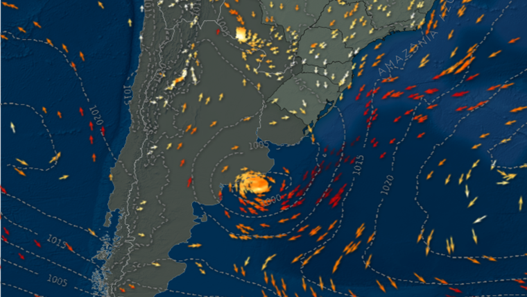 Veja por onde os três próximos ciclones devem passar no Brasil em novembro